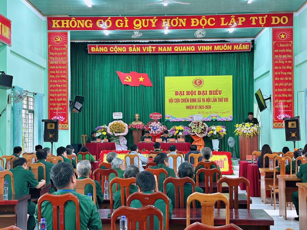 Ban Chấp hành Hội CCB xã Ya Hội khóa VIII