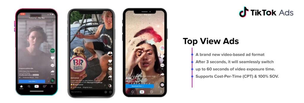 Quảng cáo TopView - Nguồn: TikTok