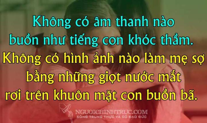 Tình mẫu tử luôn là điều thiêng liêng nhất đối với tất cả chúng ta. Hãy xem hình ảnh này để cảm nhận được sự biết ơn và tình yêu sâu sắc của mẹ cho con, cùng với bí mật đằng sau những giọt nước mắt rơi.