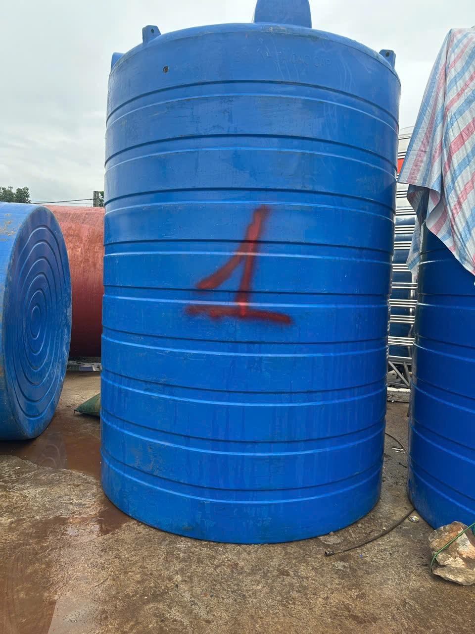 bồn 10000l nhựa cũ sơn hà