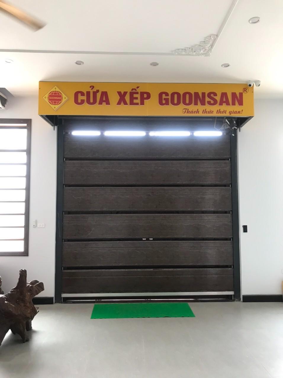 Cửa cuốn xếp lớp Goonsan