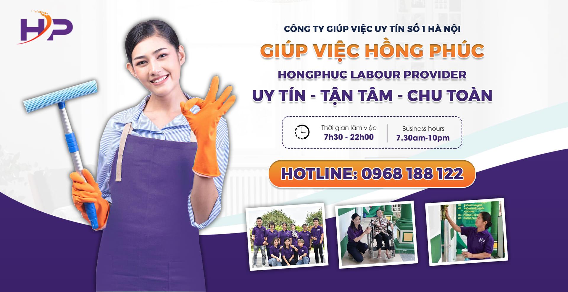 Top 1 công ty cung ứng dịch vụ giúp việc Tết - Giúp việc Hồng Phúc uy |  Công ty giúp việc gia đình, giúp việc trông trẻ, vệ sinh công nghiệp