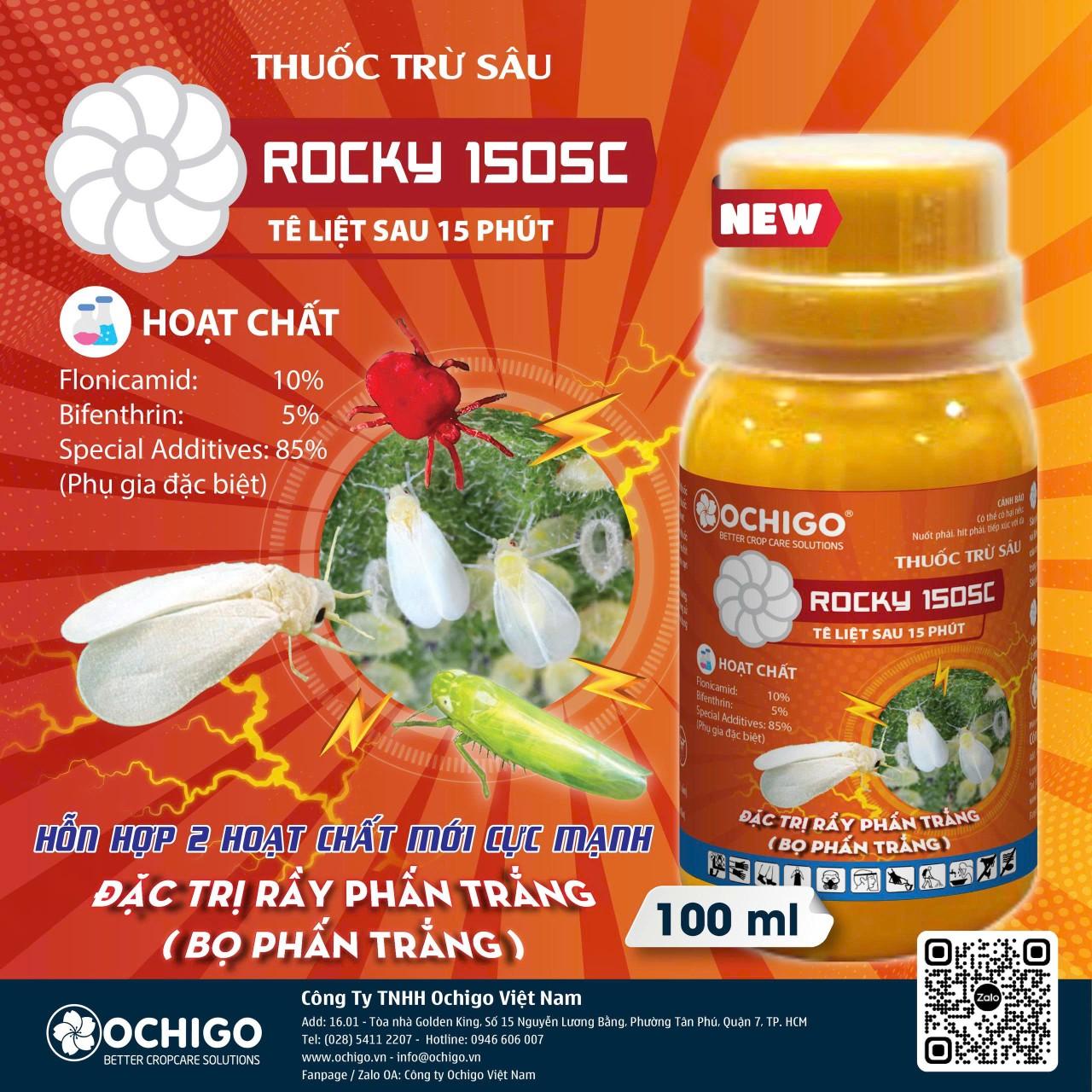 ĐẶC TRỊ RẦY PHẤN TRẮNG (BỌ PHẤN TRẮNG)