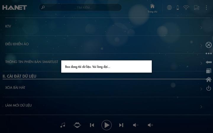 Cập nhật phần mềm trên đầu Hanet PlayX Pro