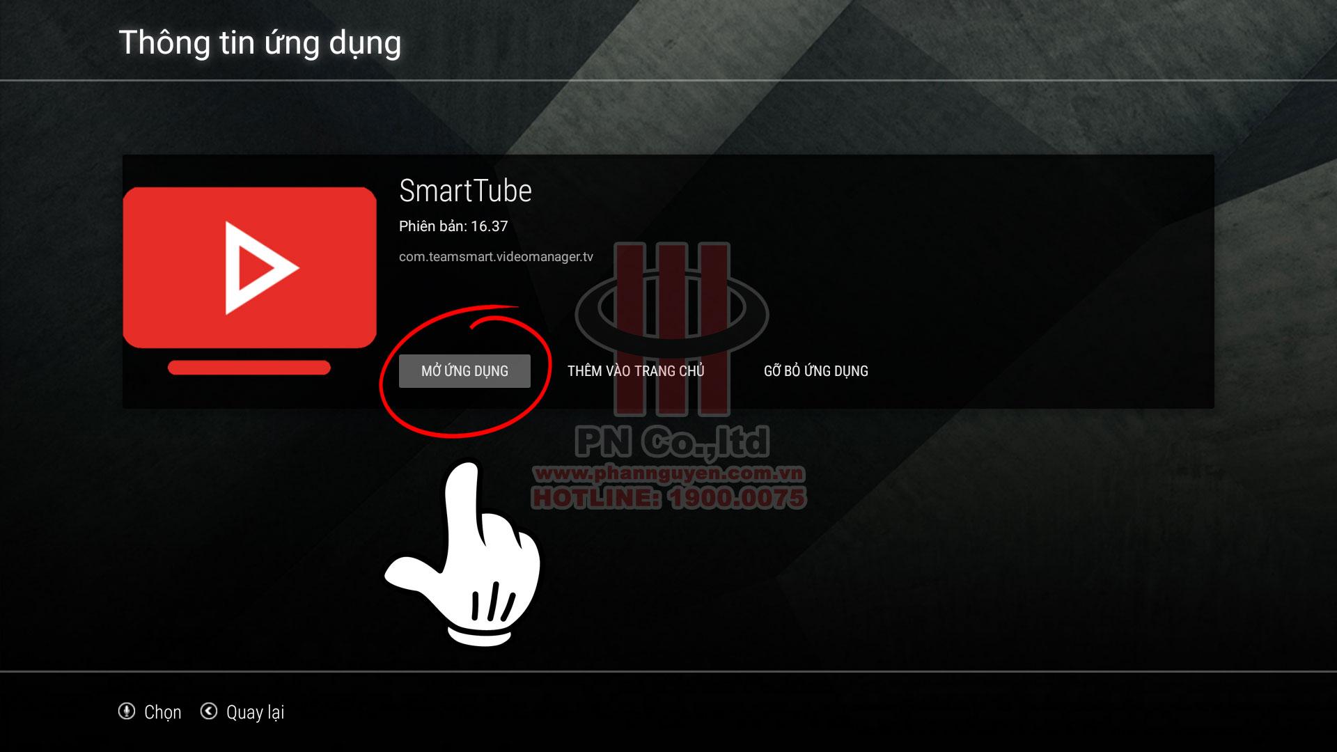 Hướng dẫn kết nối điện thoại và đầu Hanet bằng phần mềm SmartTube Next