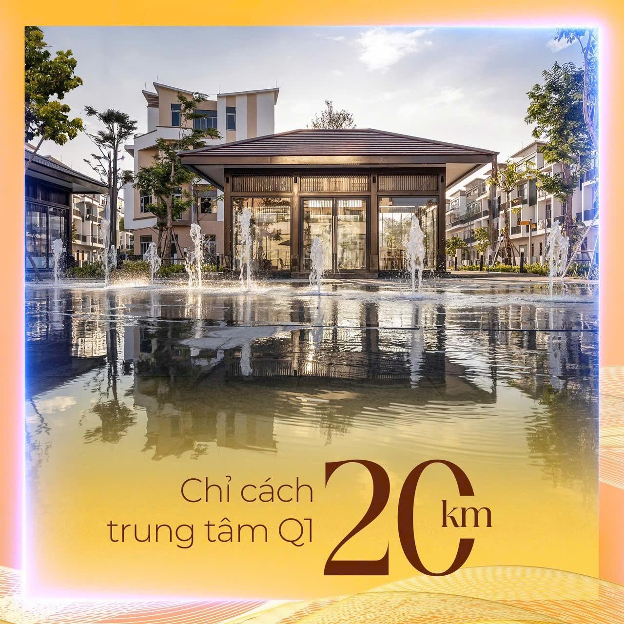 T&T CITY MILLENNIA chỉ cách Trung tâm TPHCM 20km với đầy đủ tiện ích