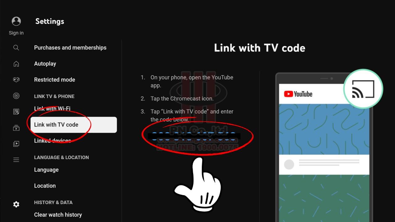 Hướng dẫn kết nối điện thoại và đầu Hanet bằng phần mềm Smart Youtube TV
