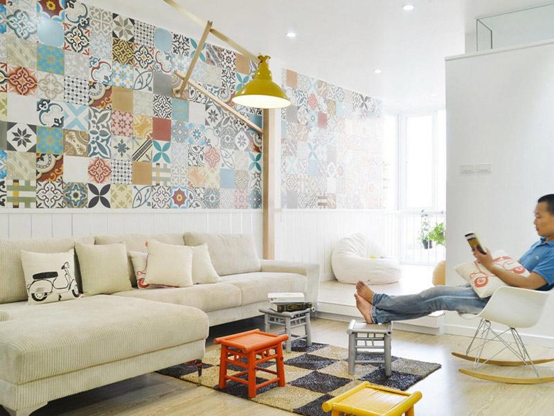 Gợi Ý Những Mẫu Gạch Ốp Tường Cho Phòng Khách Nhà Bạn.