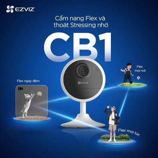 camera Ezviz CB1 Pin top 7 camera trong nhà chất lượng tốt nhất 2024