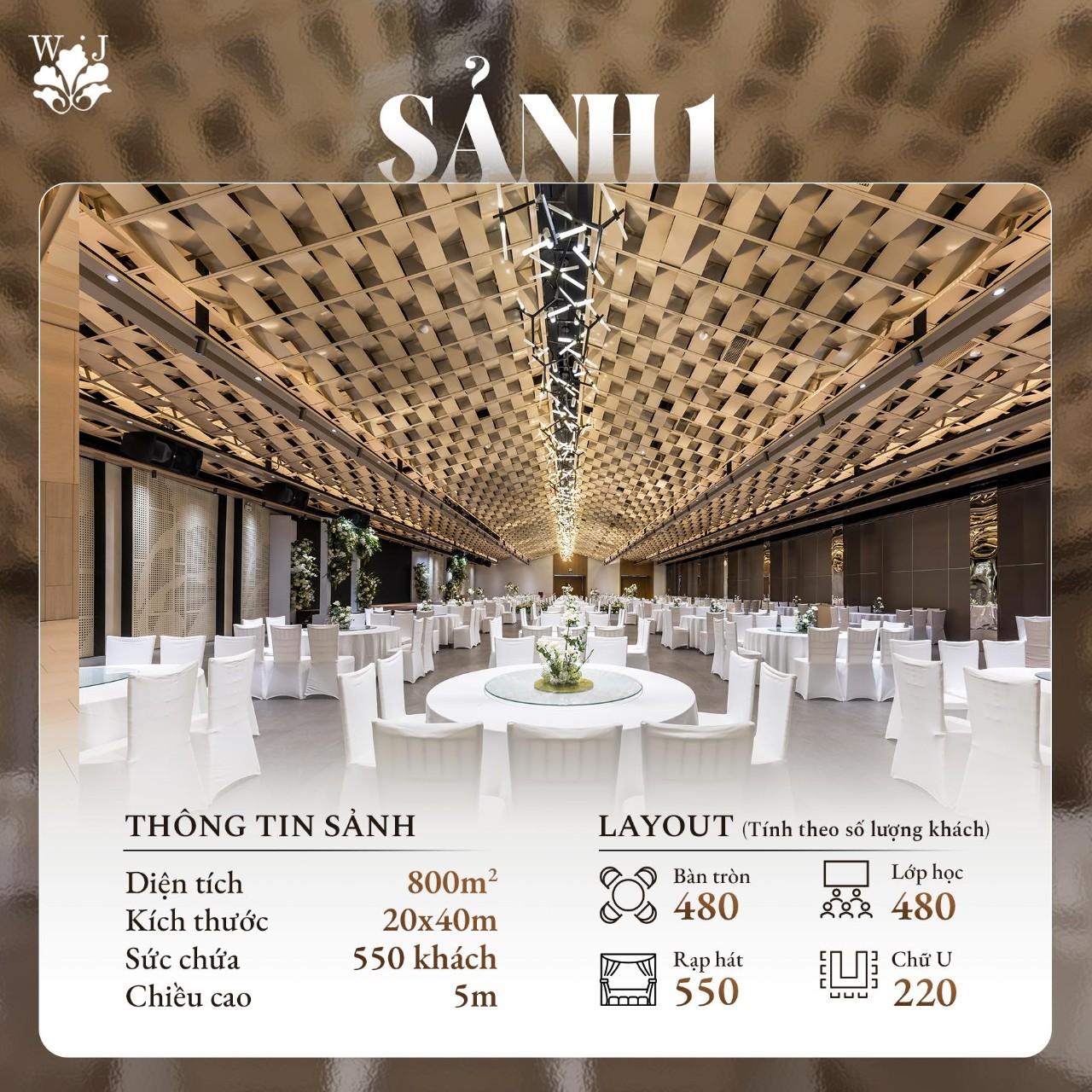 Không gian tiệc cưới - W.Jardin