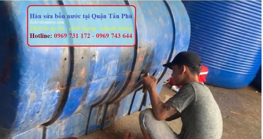 thợ h&agrave;n sửa bồn nước