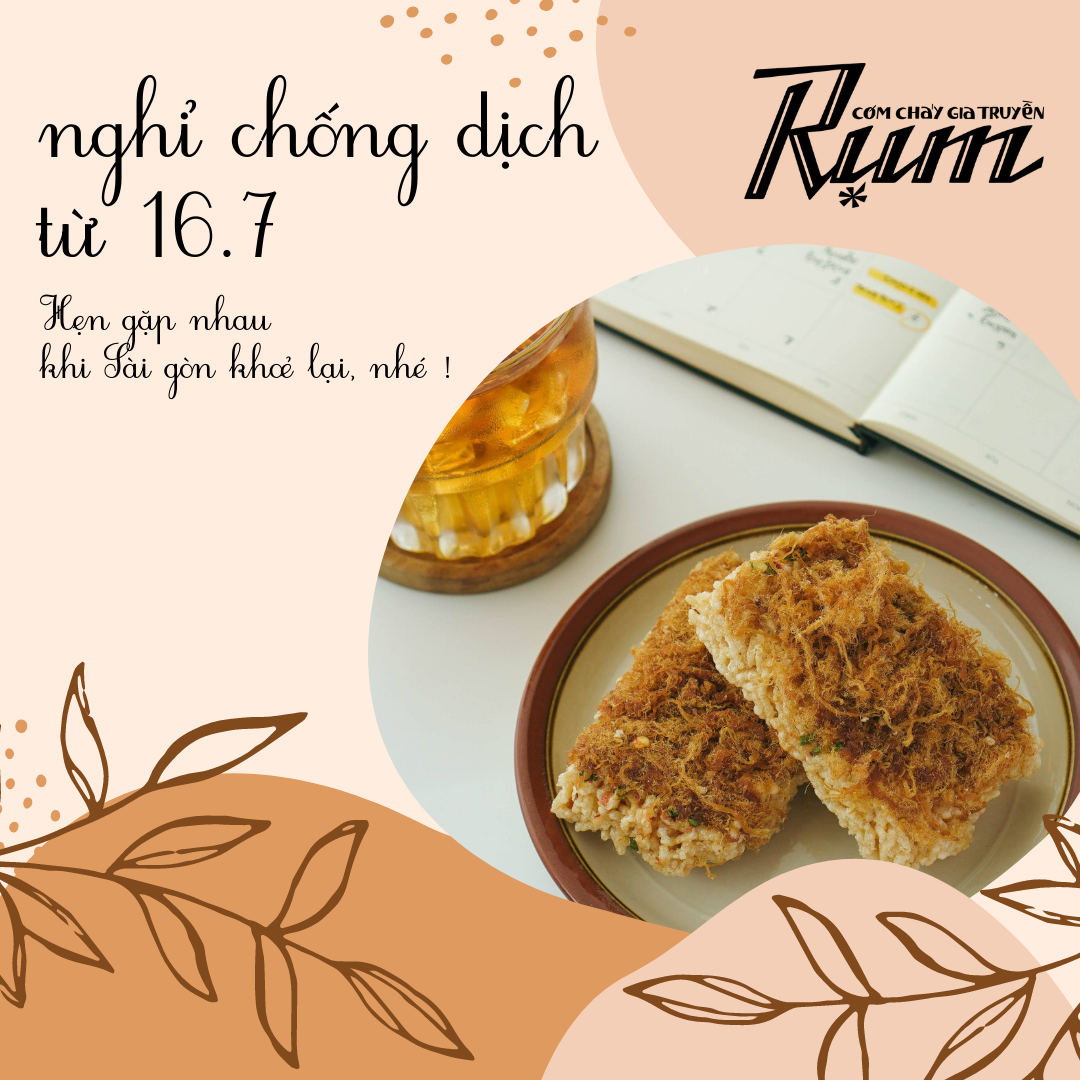 NGHỈ CHỐNG DỊCH TỪ 16.7.2021