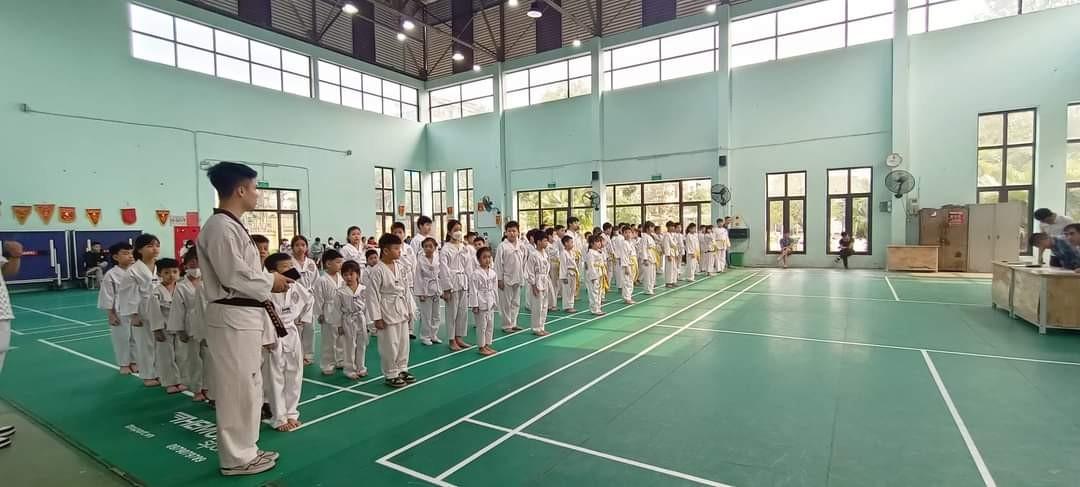 Kỳ thi lên đai của CLB Taekwondo Expands Sports Tham gia