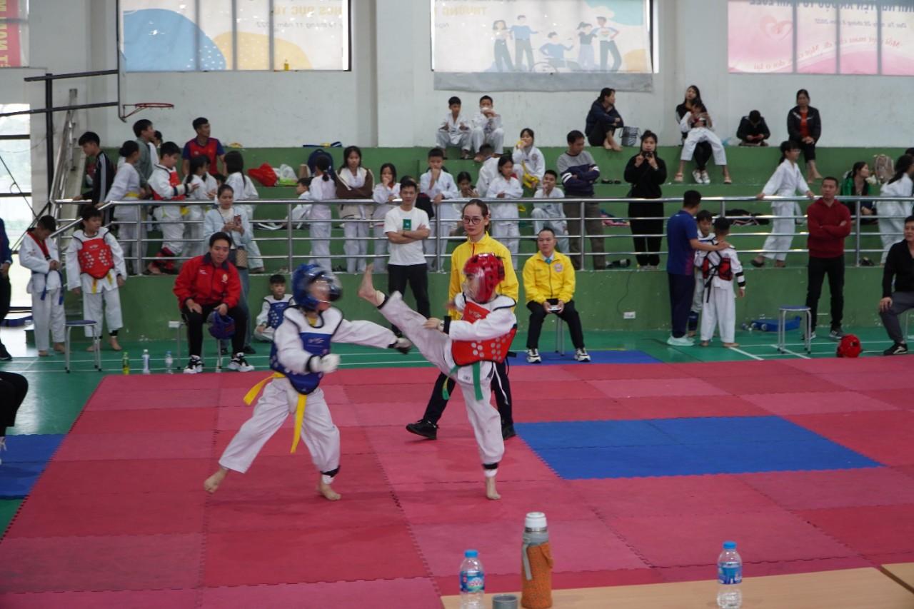 Giải thi đấu có sự tham gia của CLB Taekwondo Expands Sports