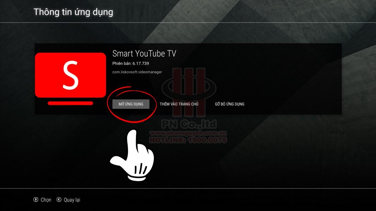 Hướng dẫn kết nối điện thoại và đầu Hanet bằng phần mềm Smart Youtube TV
