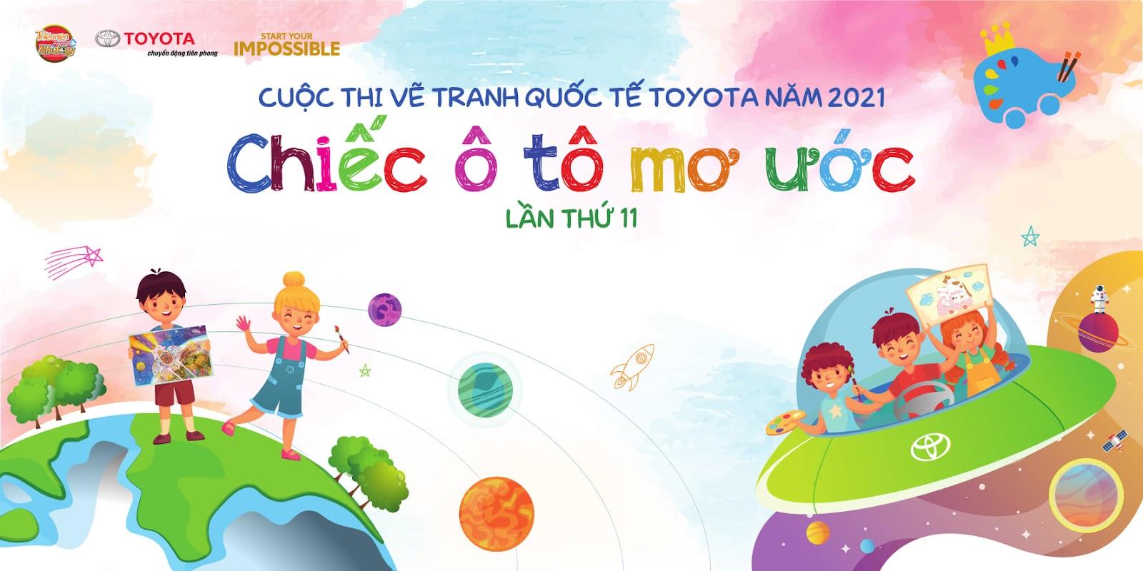 Cuộc Thi Vẽ Tranh Quốc Tế Lần Thứ 11: “Vẽ Chiếc Ô Tô Mơ Ước”