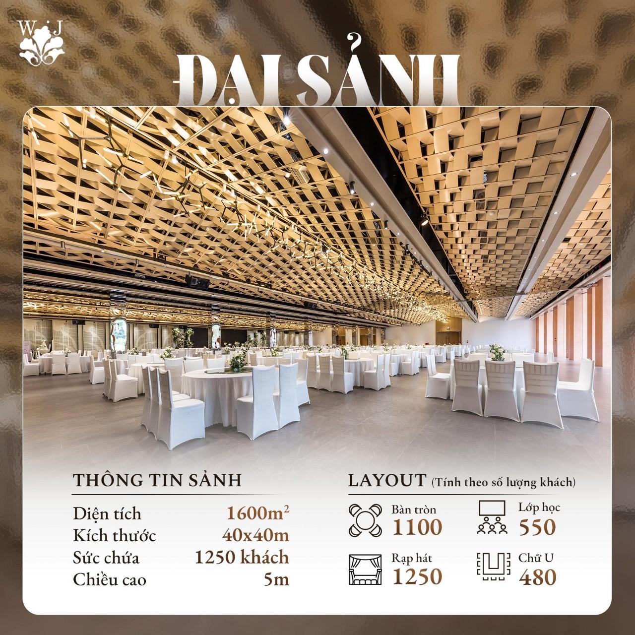 Không gian tiệc cưới - W.Jardin